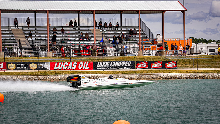 Tim Bostic took the number one qualifying spot with a near-perfect 8.009-second elapsed time against the 8.00-second M/E index, but he fell to eventual class winner, Scott See, on a hole shot in the semifinals on Sunday.