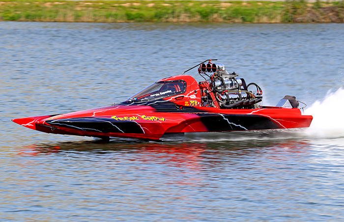 Vic Esposito posted a stout 5.208-second elapsed time to take the Pro Outlaw top qualifying position.
