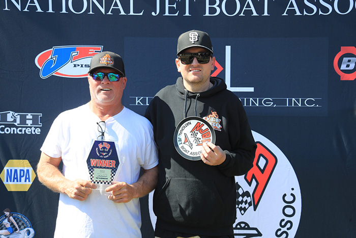 Marc Lane celebrated his first victory in Top Eliminator.