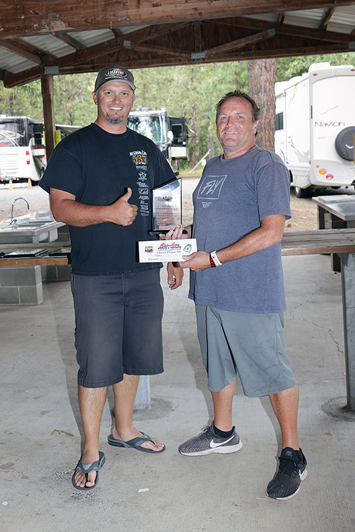 Marble's 2nd Place finish extends his point lead in the PWC class.