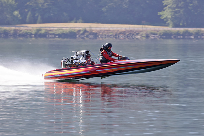 Bob Close hit his 6.350 index right on the money for the top qualifying spot in Pro Comp Flat.