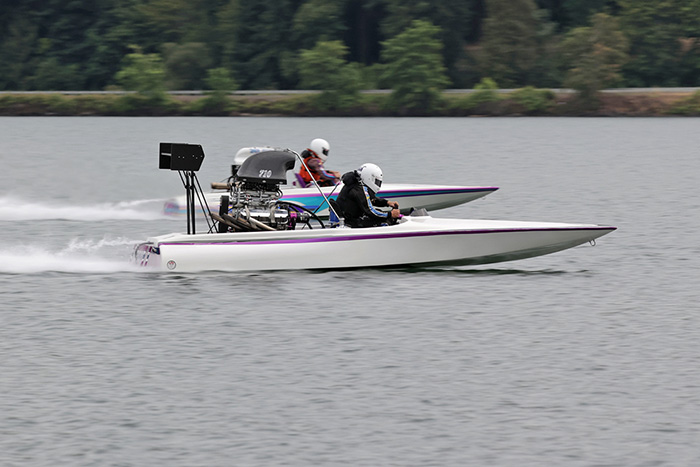 The all NJBA final saw Tillinghast, far lane, get a reaction time win over good friend  and rival Wurster.