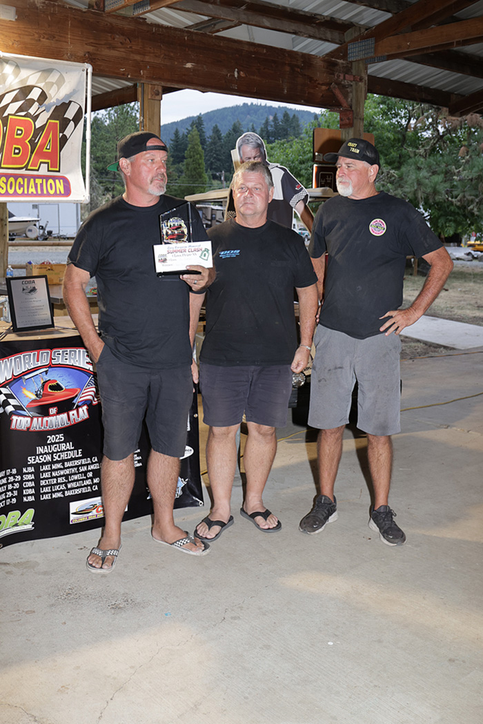 The "Crazy Train" team worked hard for the win and took the lion's share of the PO prize money.