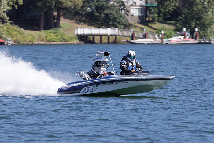 Ron Gray’s  Saturday 7.011 was good for top qualifier in Top Eliminator.