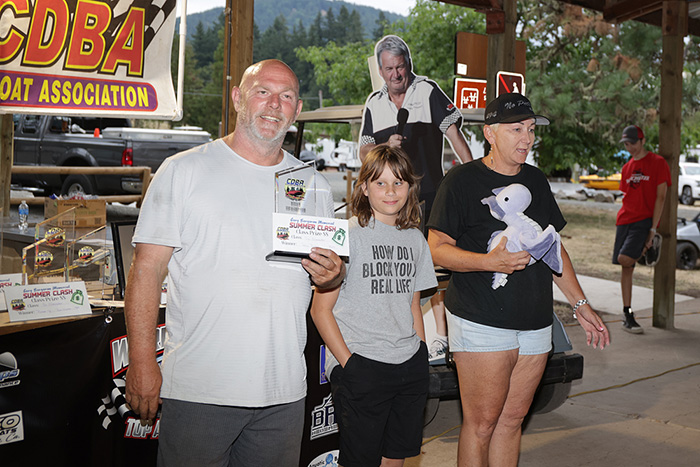 Terry Bilow collected his 1st win of the season and holds the point lead in TE.