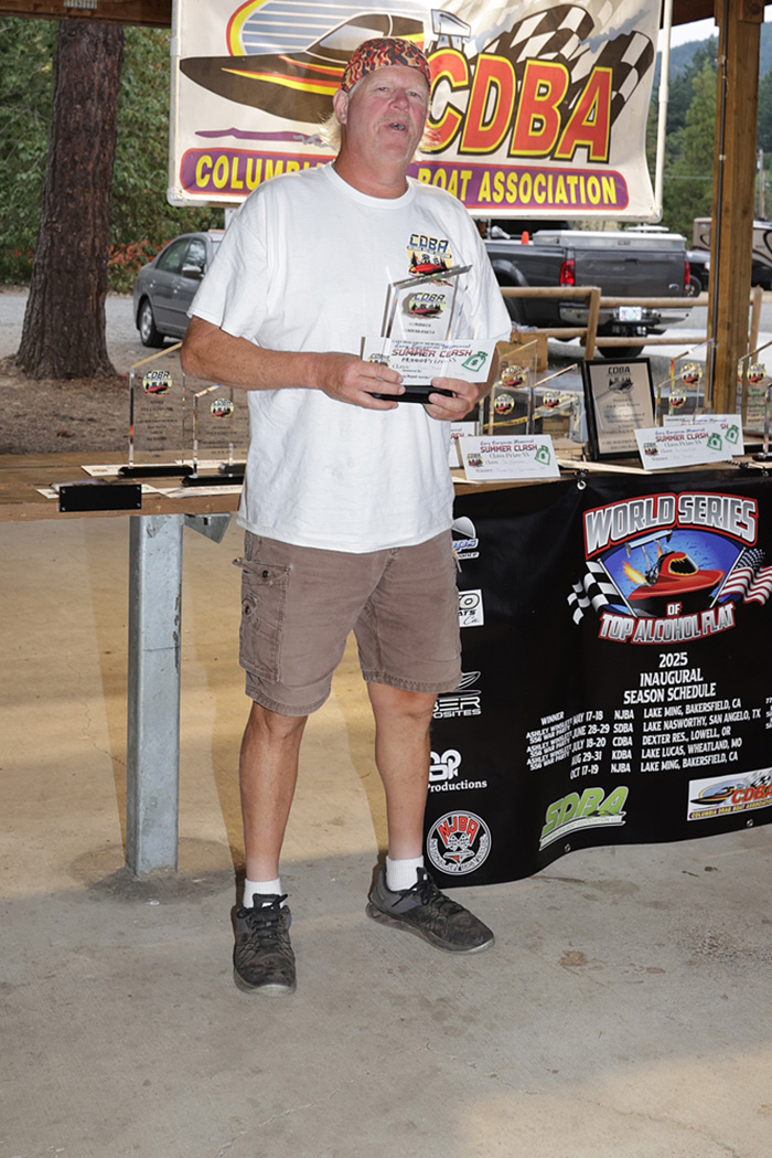 Kevin Weldon took his second of the 2025 season.